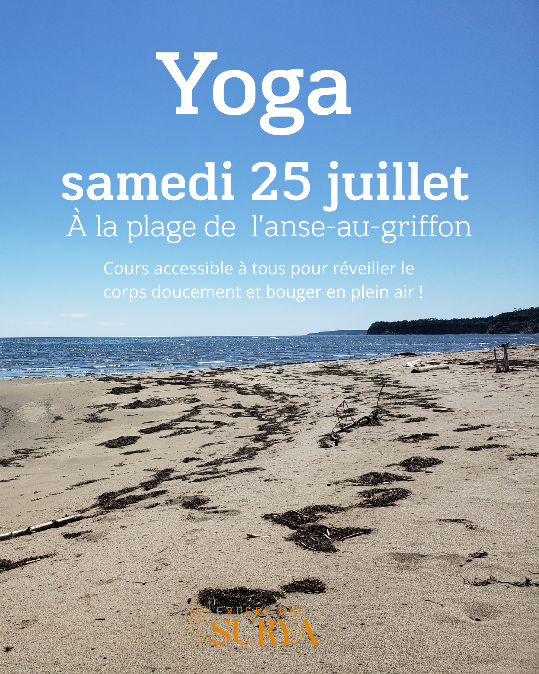 Yoga plage