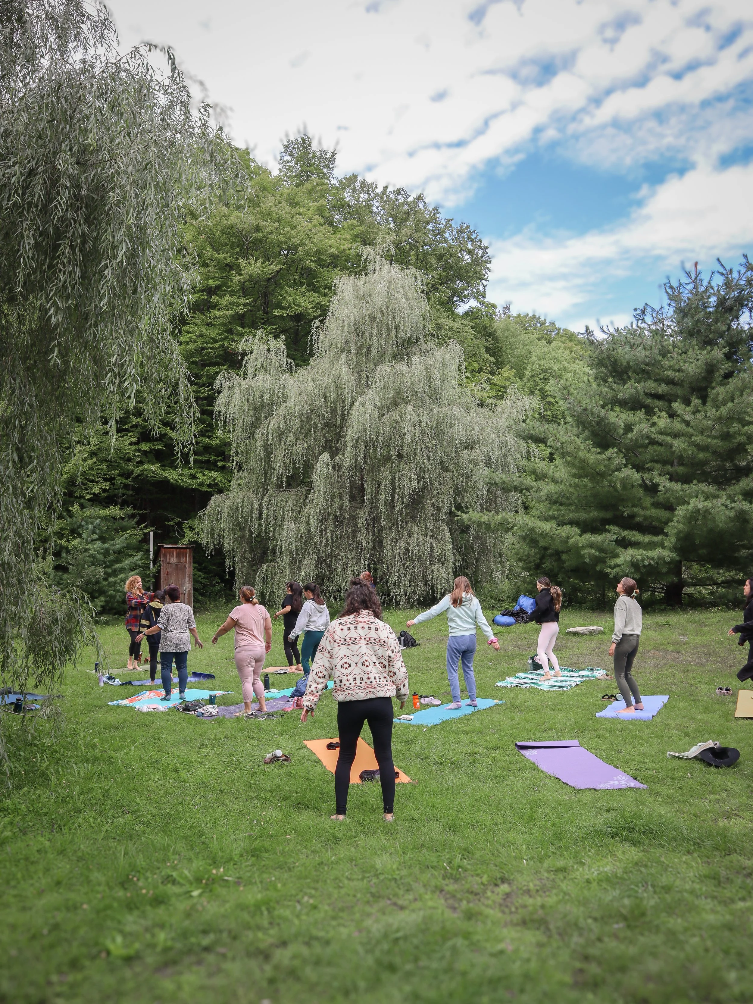 yoga en plein air 