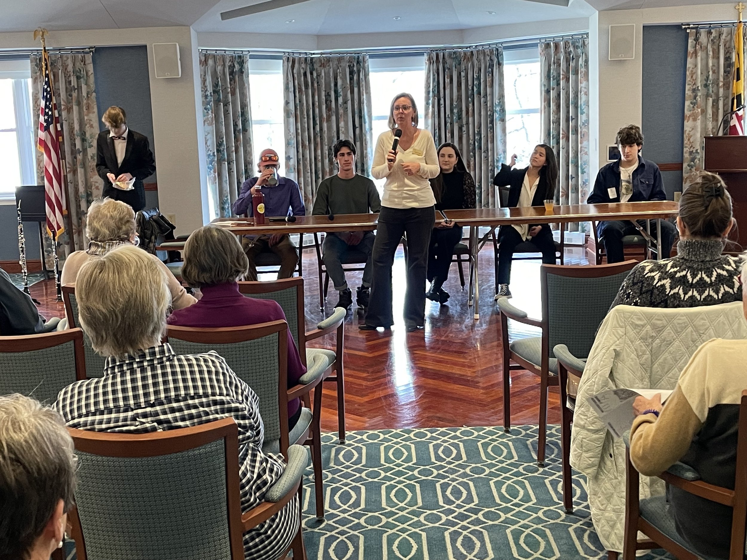 Coach Morgan Dwyer Speaking Engagement Panel