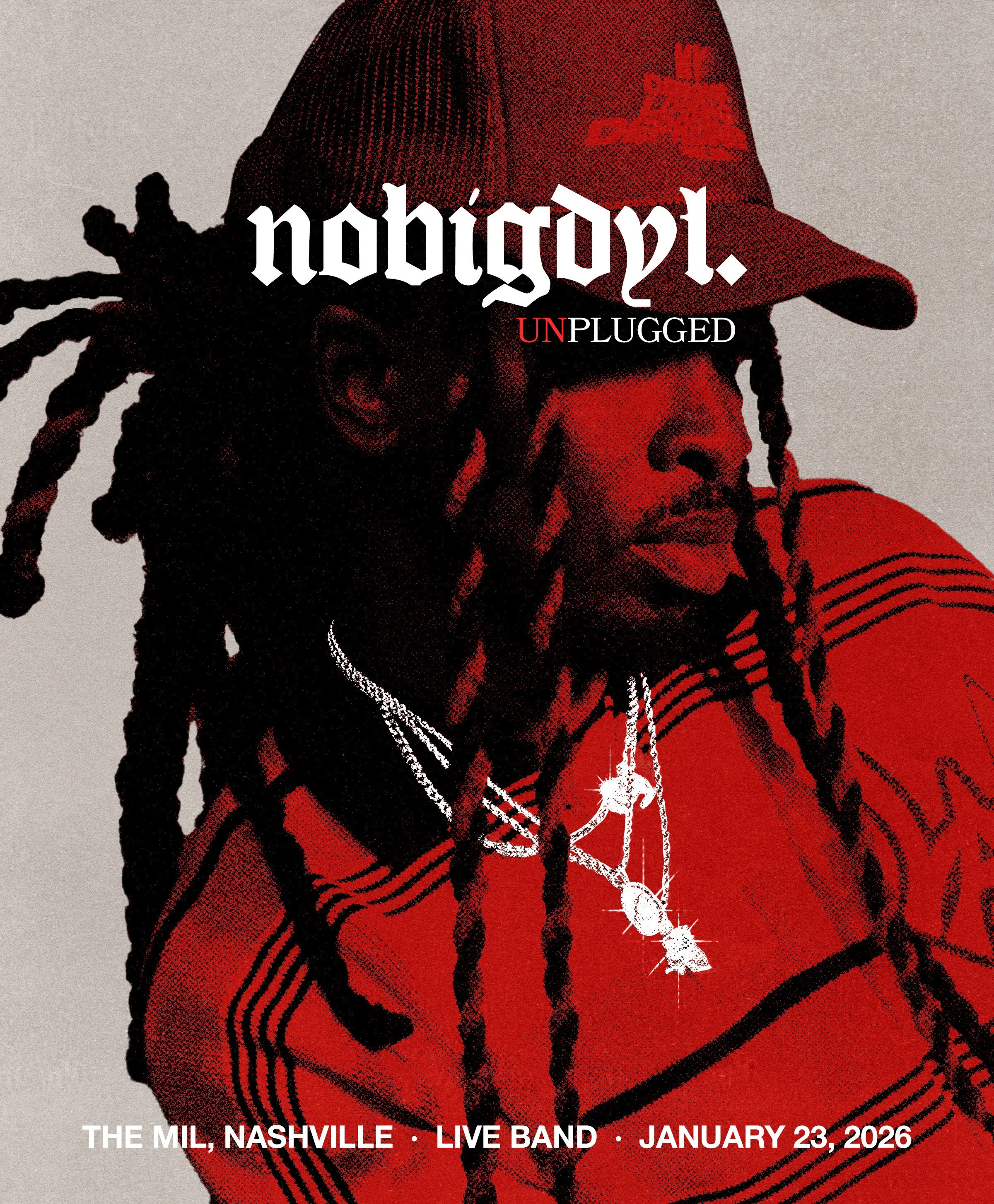Design: RJV
Artist/Event: Nobigdyl./ Unplugged Live Concert Promo
