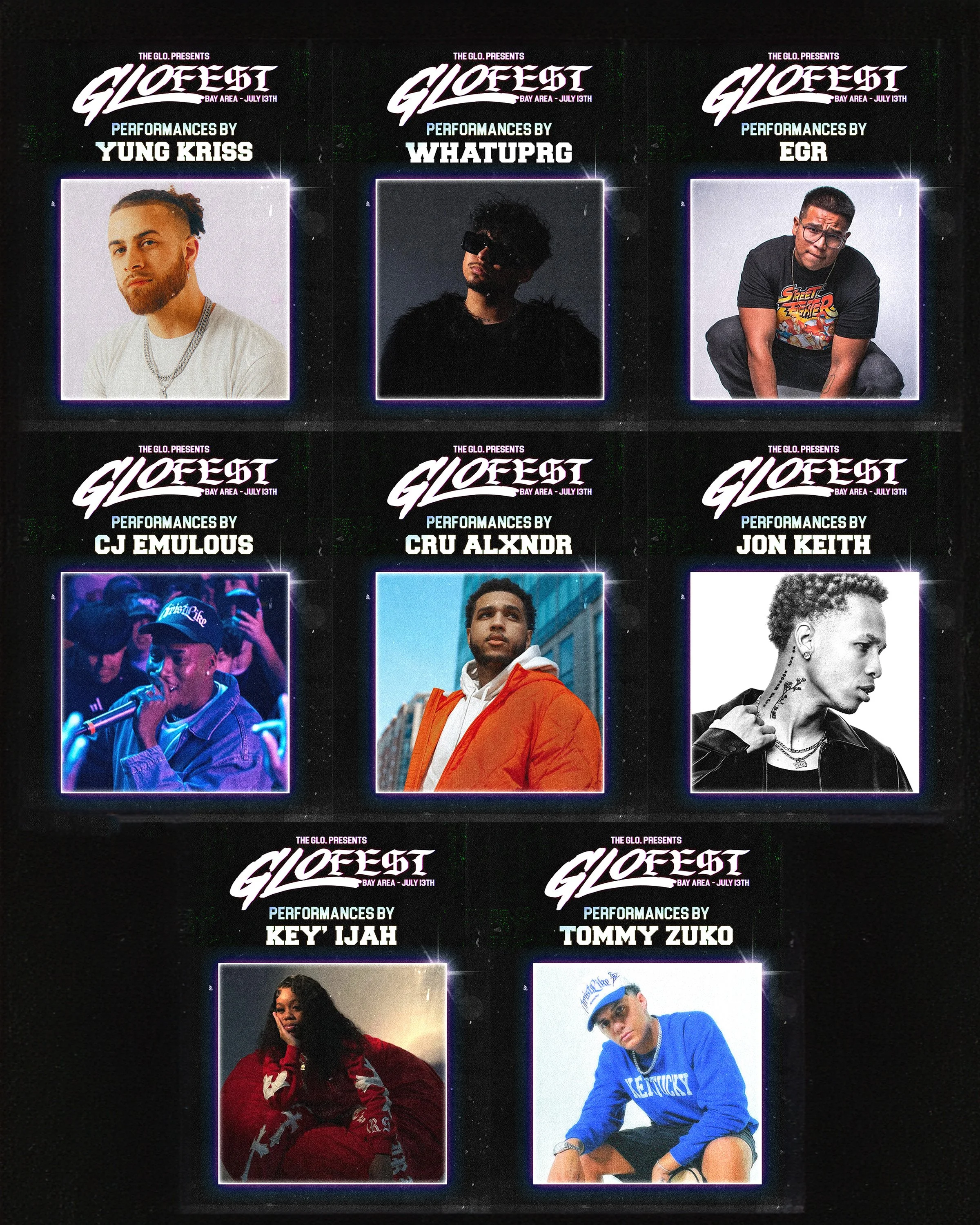 Design: RJV
Event: GloFest (Festival/Promo)