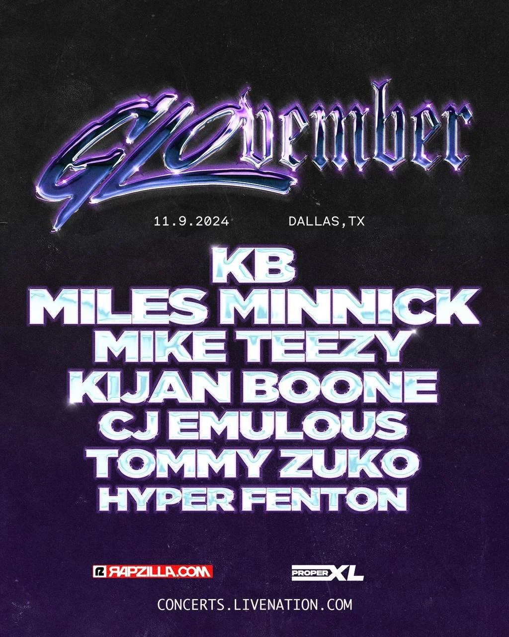 Design: RJV
Event: Glovember (Festival/Promo)