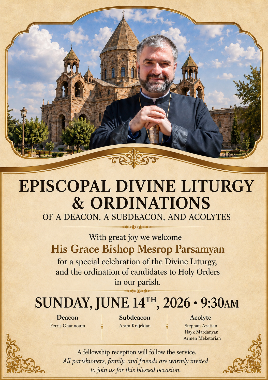 Episcopal Divine Liturgy and Ordinations
