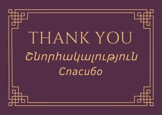 THANK YOU