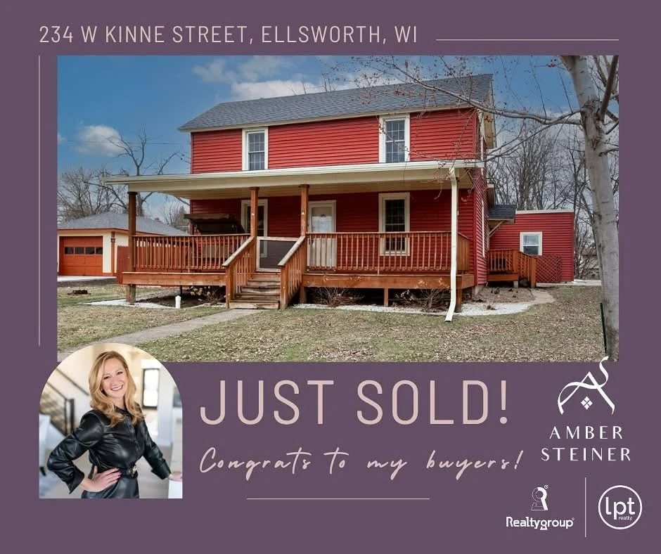 Congrats to my sellers on the sale of their home in Ellsworth. I helped them buy it in 2021 🥹🥰