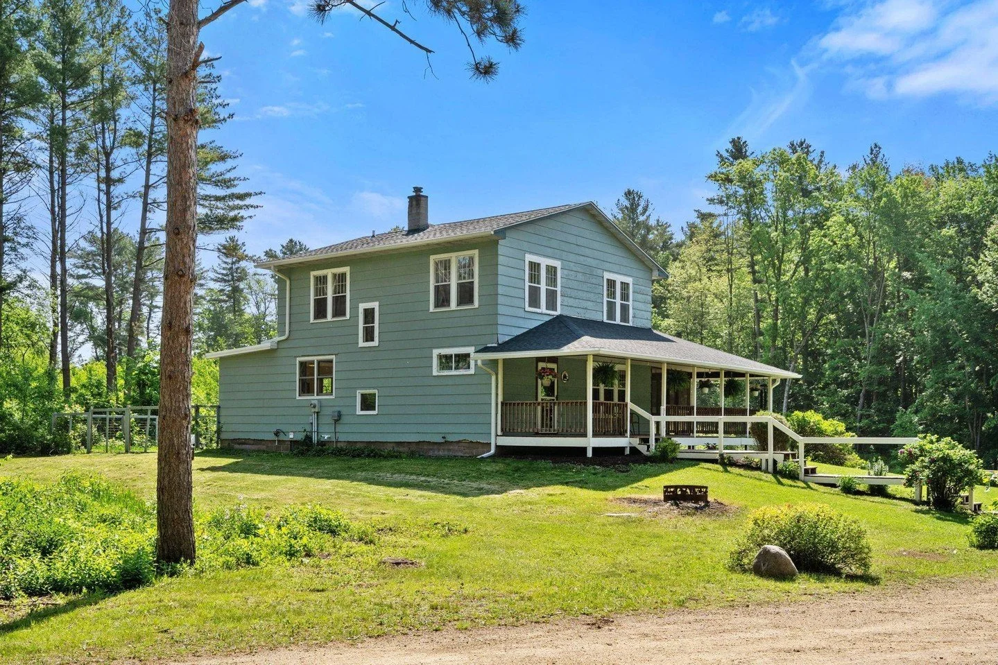 Dreaming of peaceful country living? 🌳✨🏡

Discover this 4-bed 🛏️, 2-bath 🛁 gem at 1410 60th AVE, Amery! Nestled on 7 serene, tree-lined acres 🌲🌳, this charming 1950s home blends timeless character with modern comforts&mdash;plus a brand new roo
