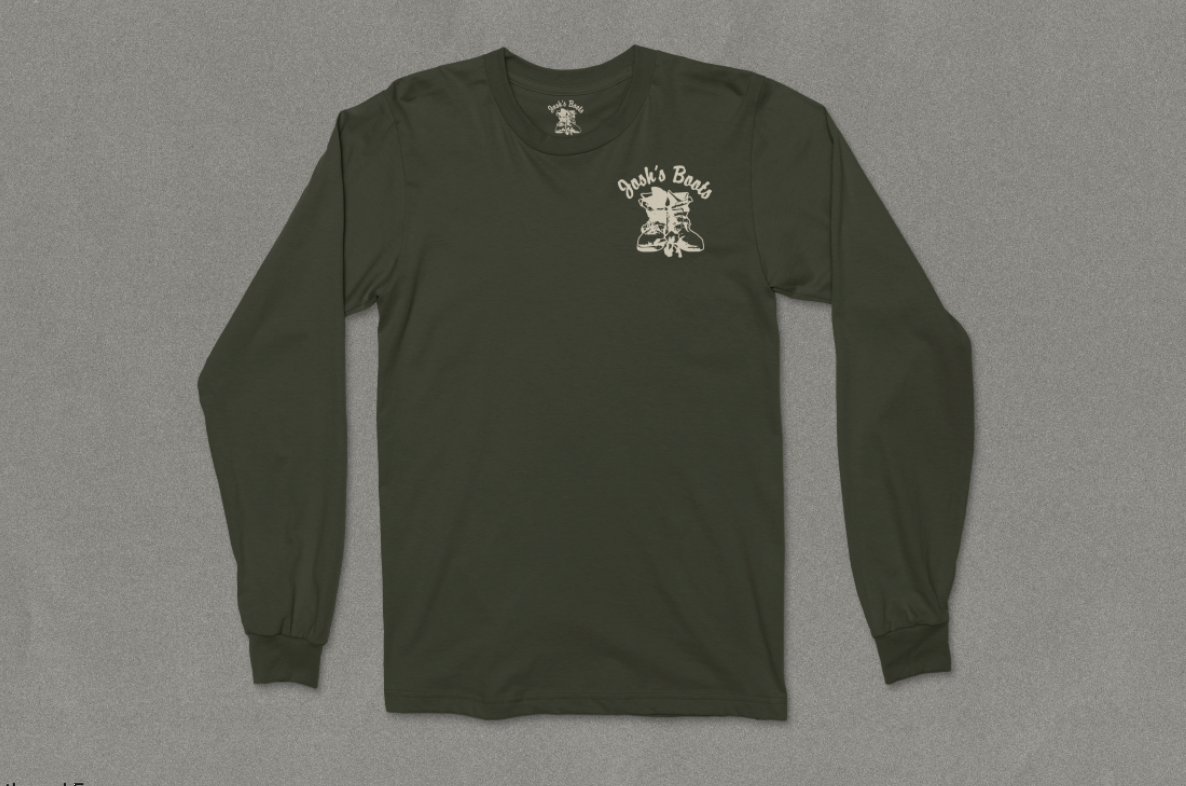 Green Long Sleeve Tee