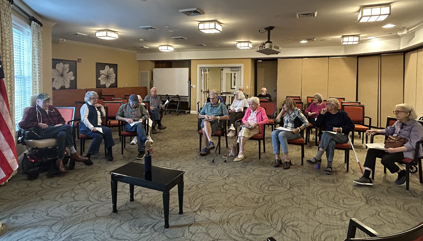 Veteran's Day Nursing Home Visit 2025