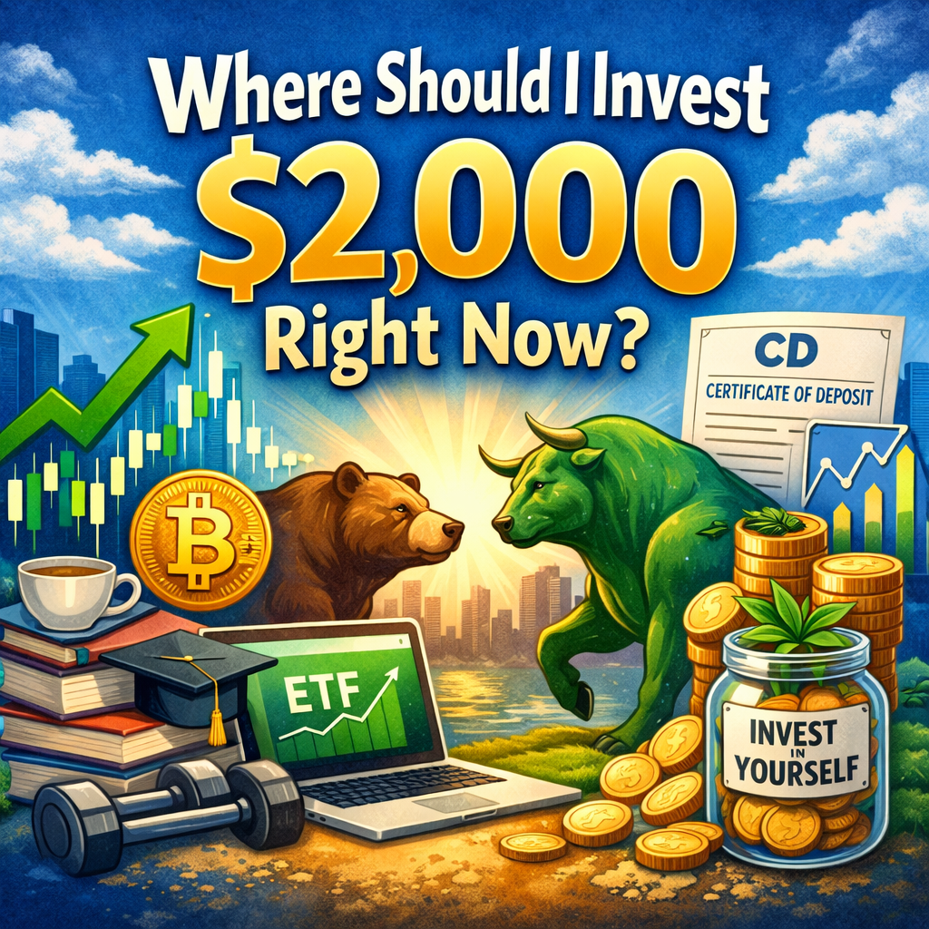 Where Should I Invest $2,000 Right Now?