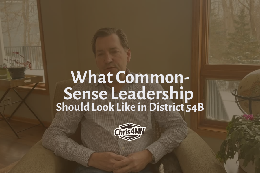 What Common-Sense Leadership Actually Looks Like for Anyone in District 54B