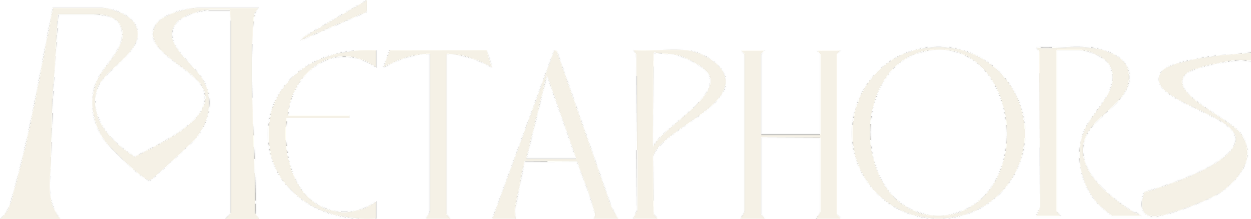 Text logo reading 'Metaphors' in stylized font.