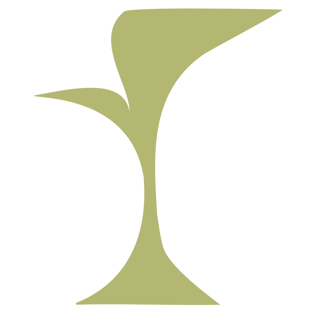 An abstract outline icon with diagonal lines within a circle shape.