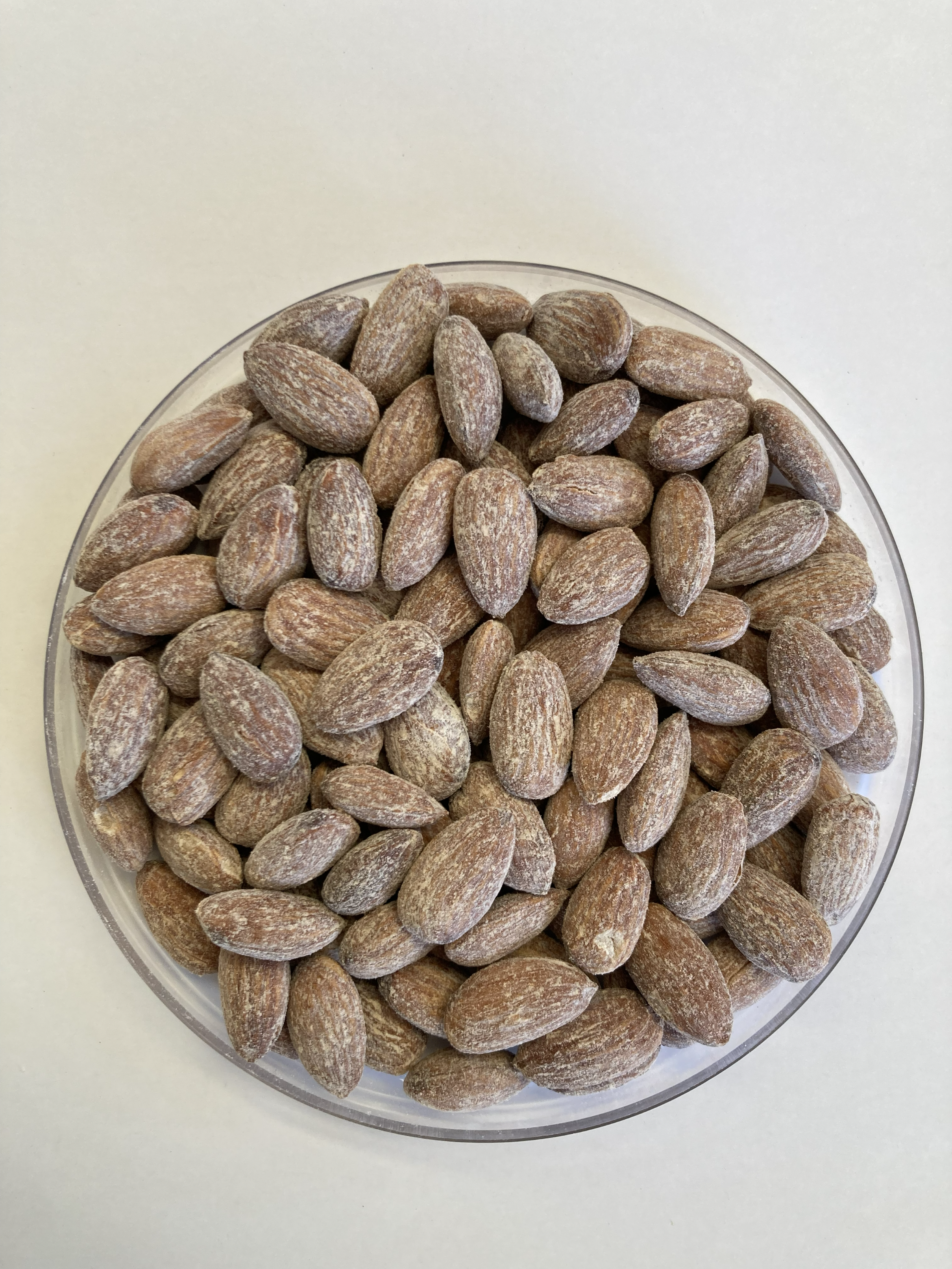 Round Gift Tray - Smoked Almonds 150g