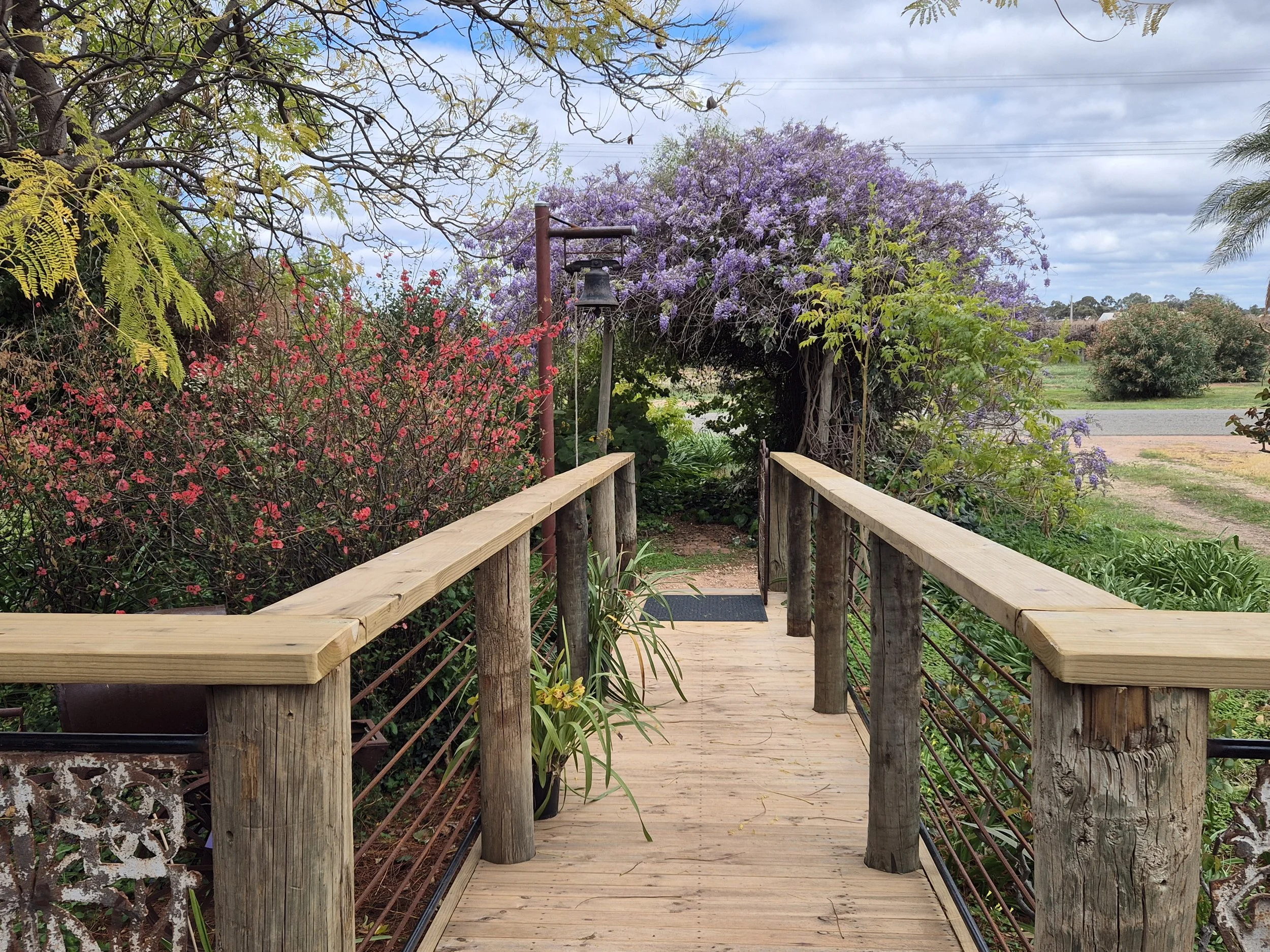 Roy Farms Deck Entryway