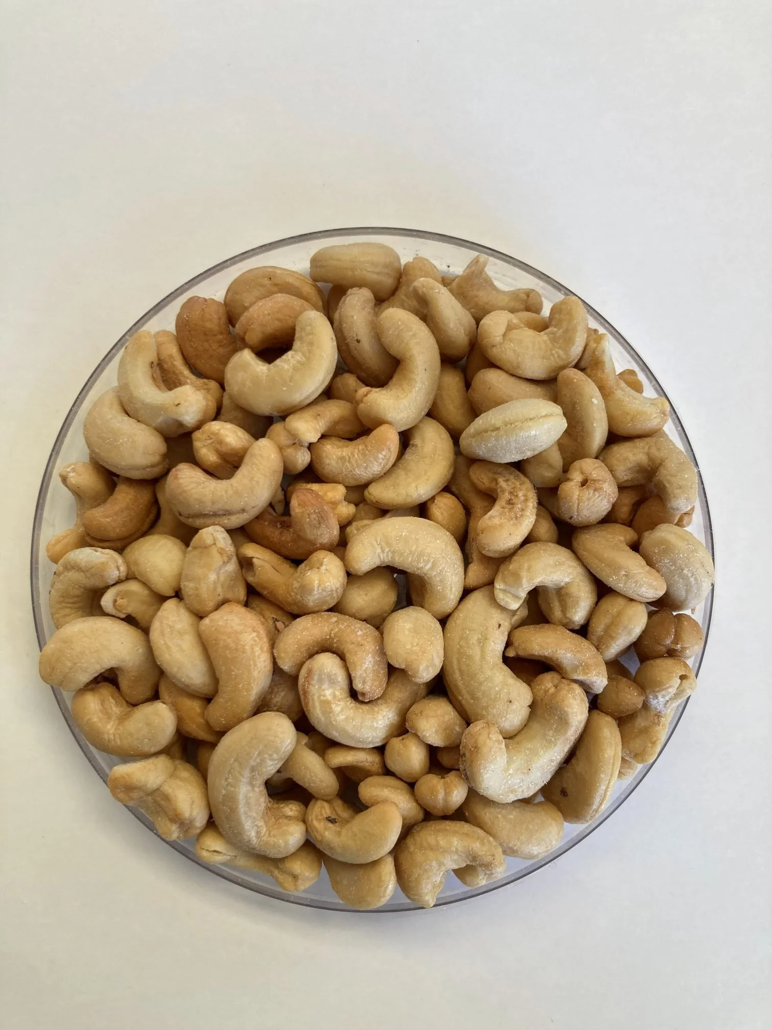 Round Gift Tray - Salted Cashews 150g