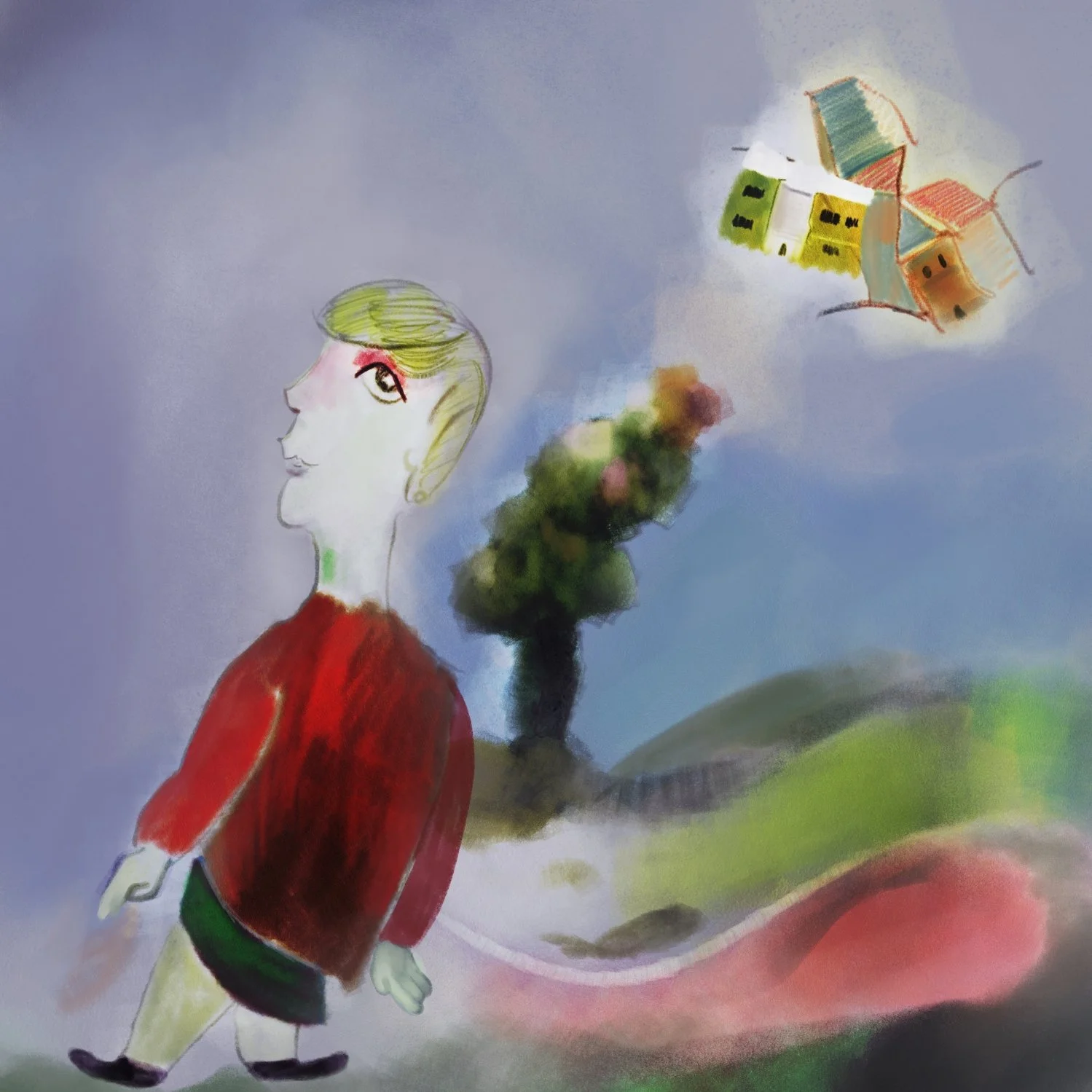 The walk (Light song of a day)