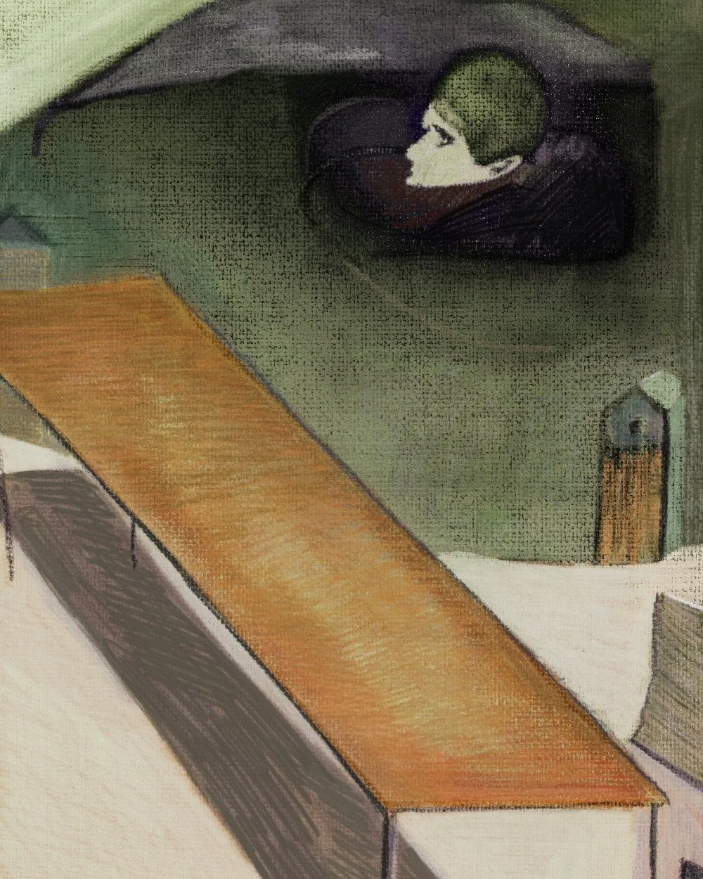 Drowned, little shell of a man 