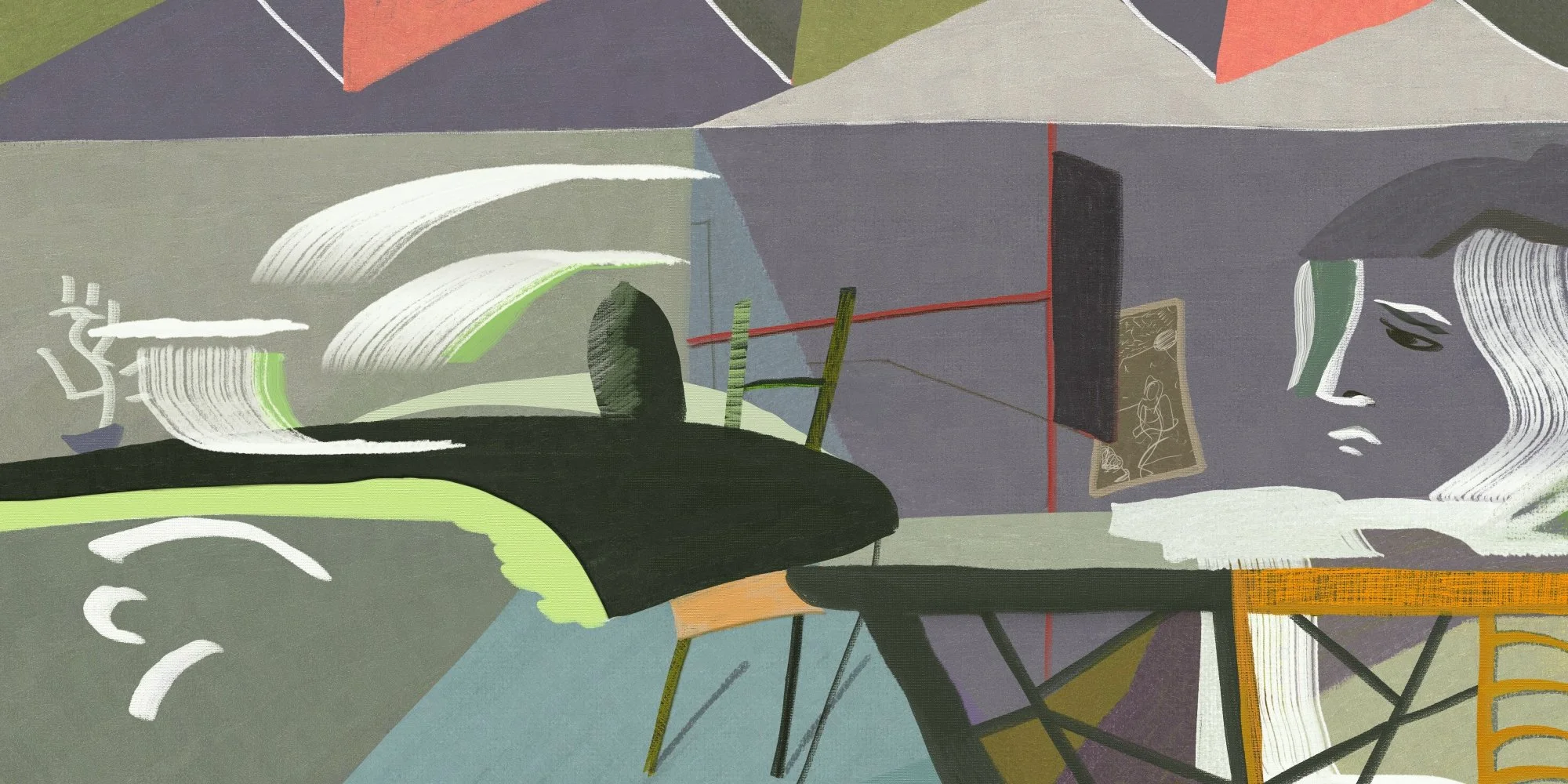 The eye of the painter