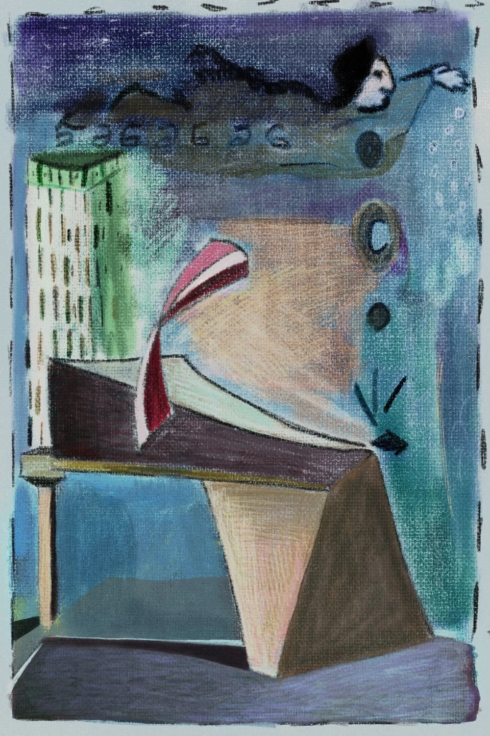 Up is down even for angels