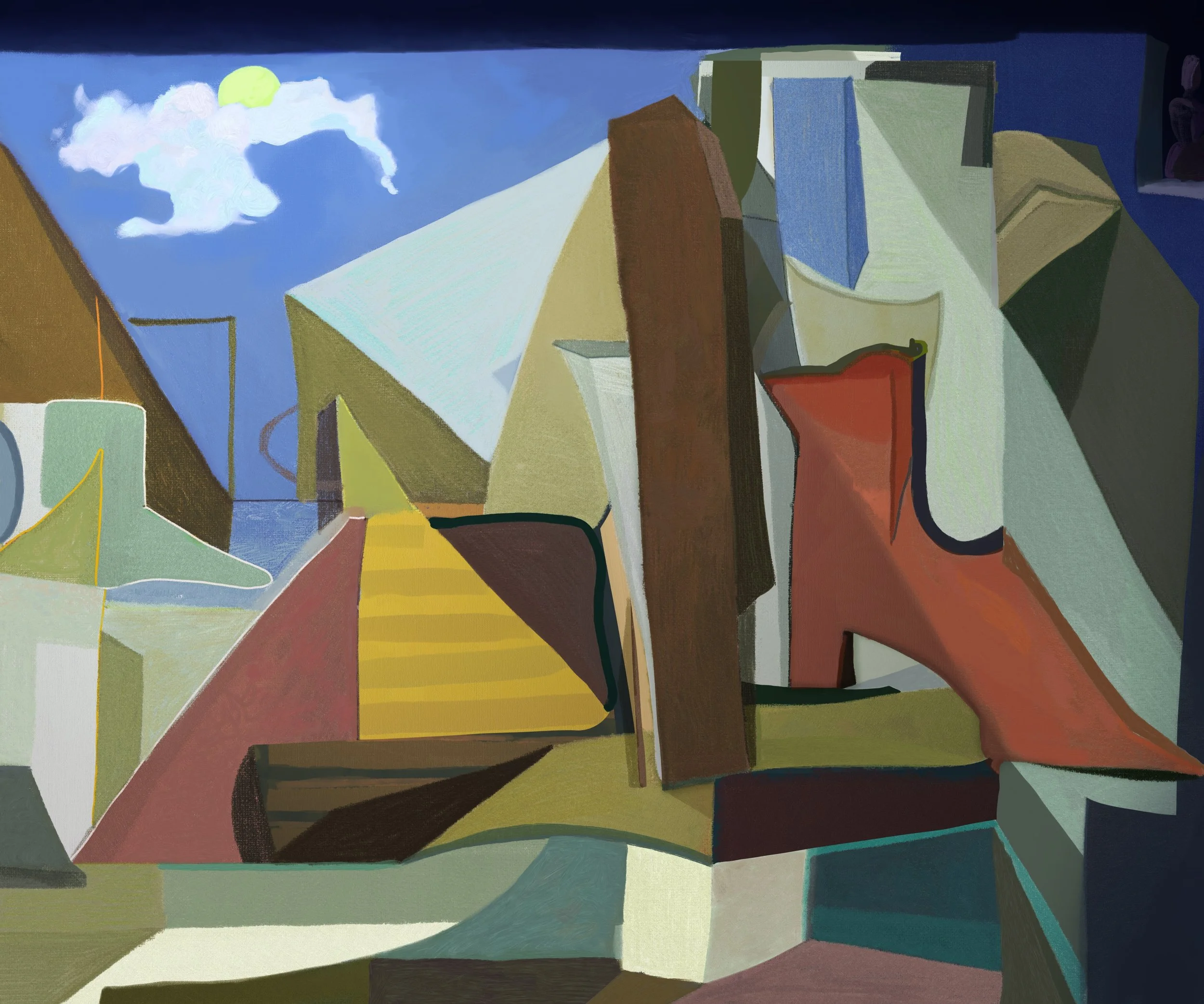 Lucía lost her boot