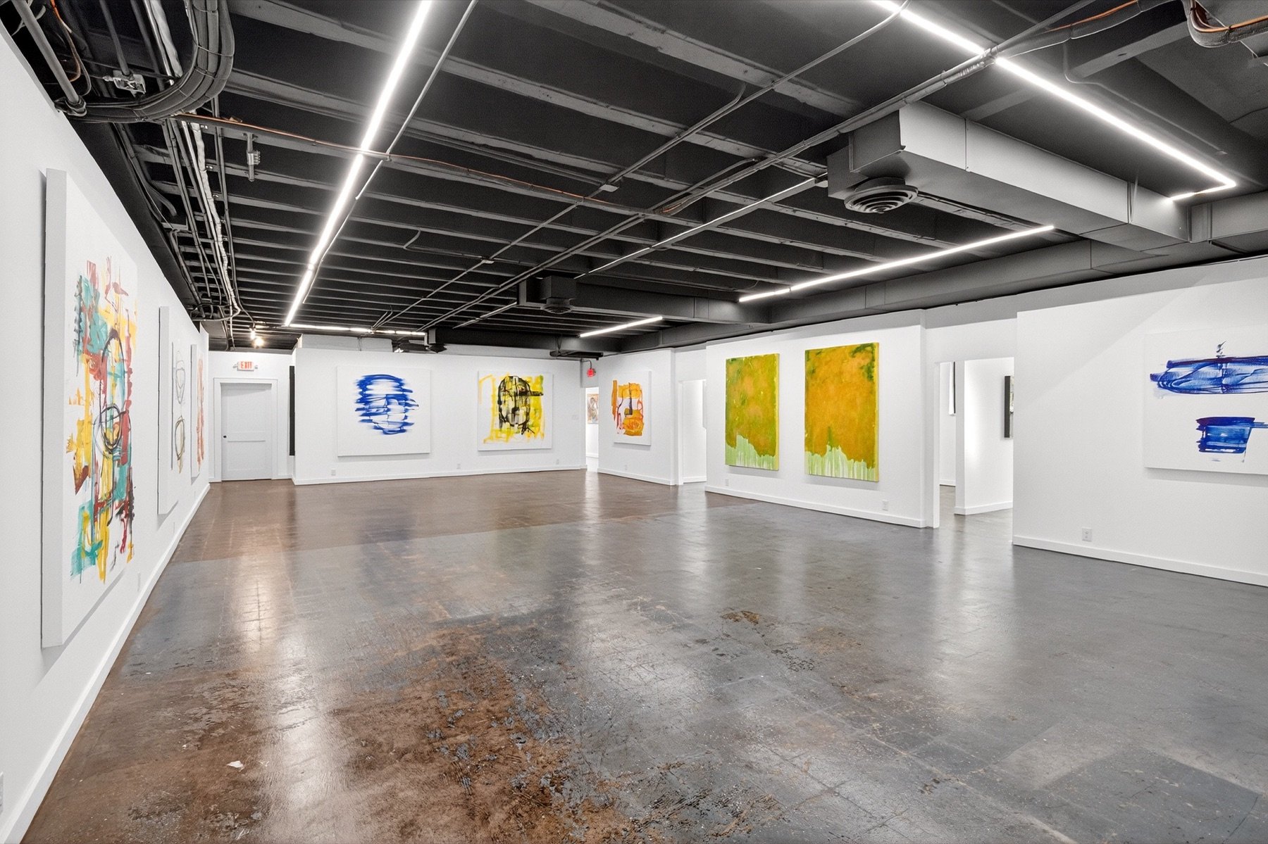 Installation view of Nabil Mousa artworks at Sanctuary 4580