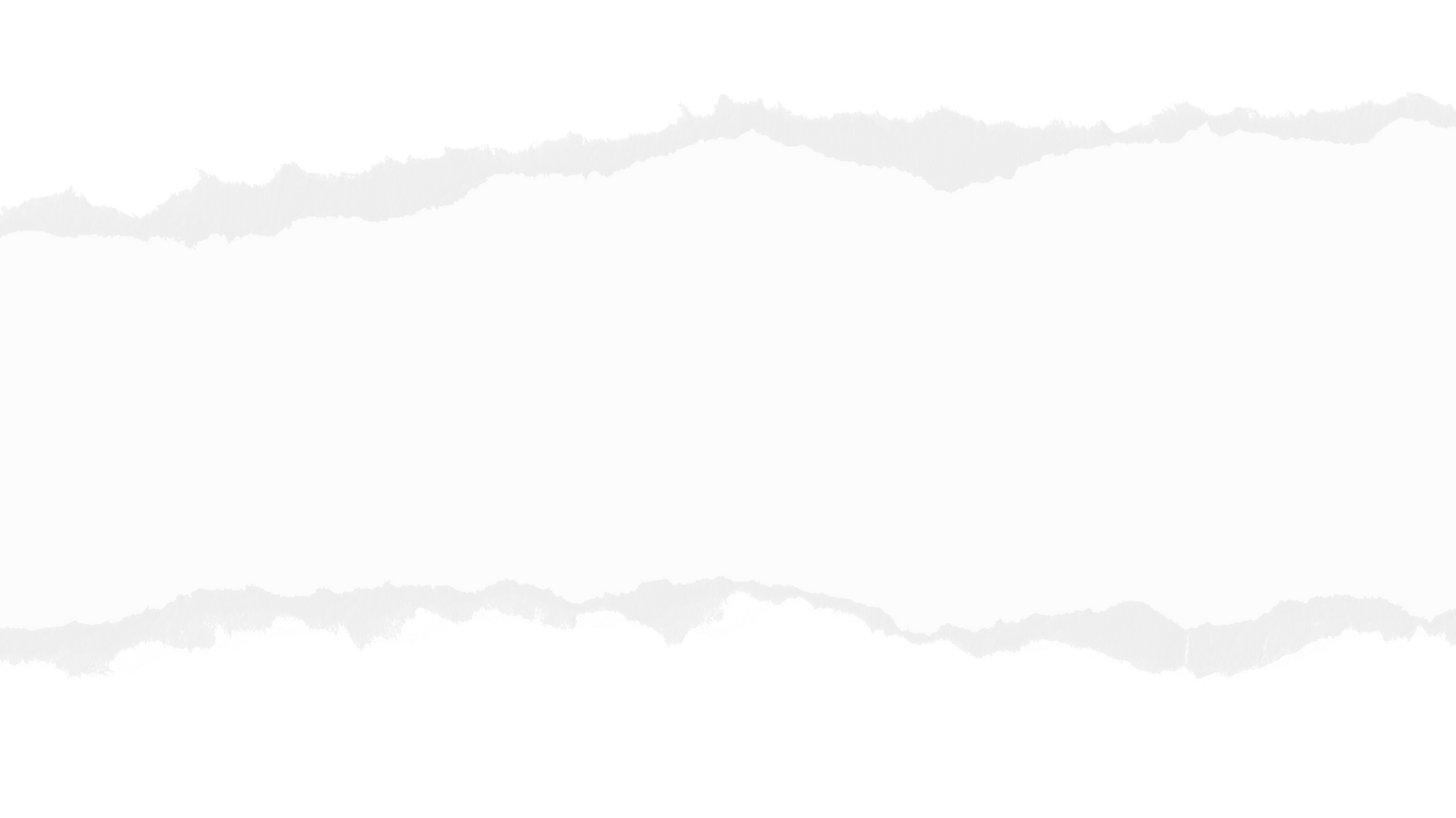 A torn piece of paper with a jagged edge, with a black background visible behind it.