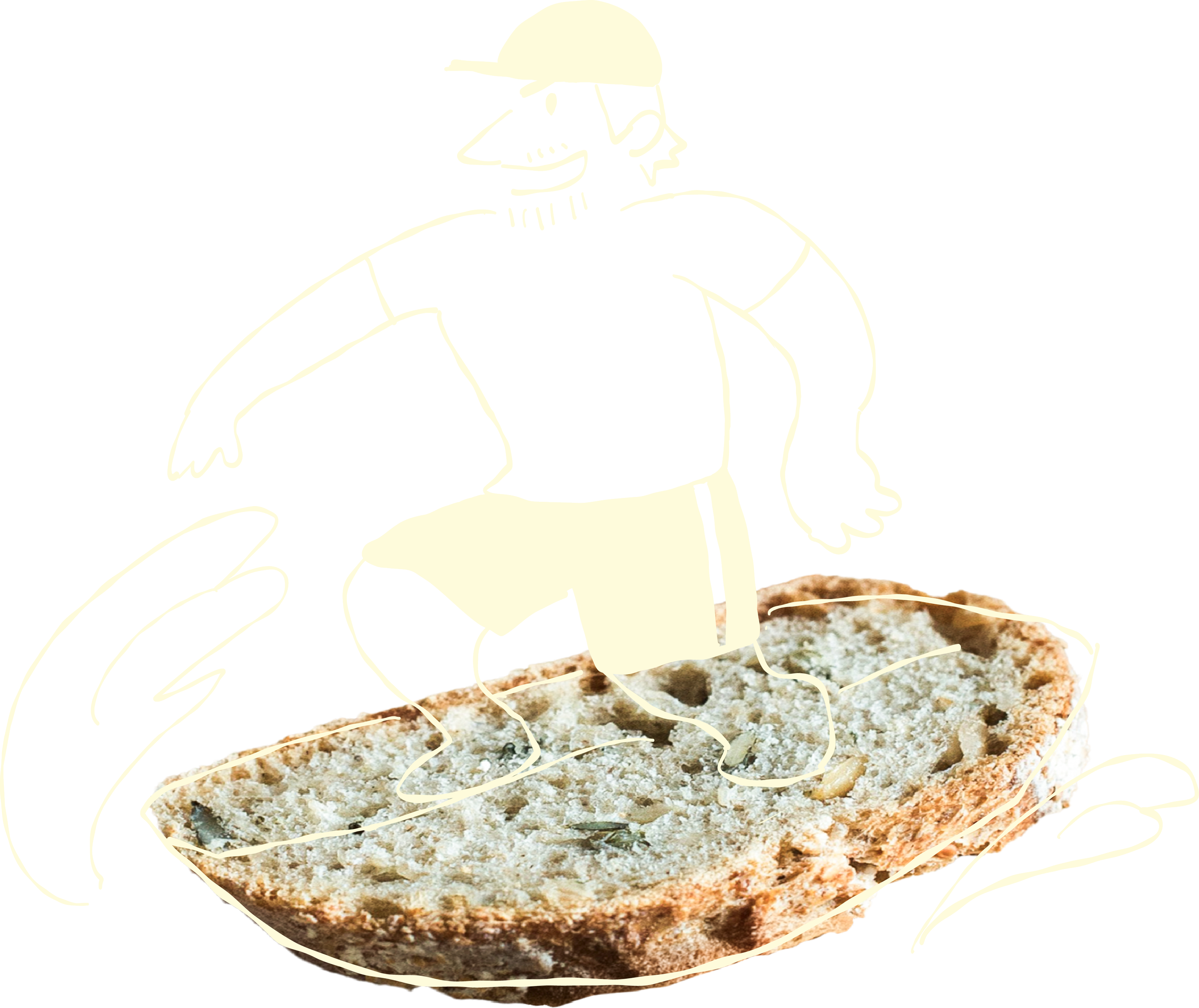 Surfing Bread