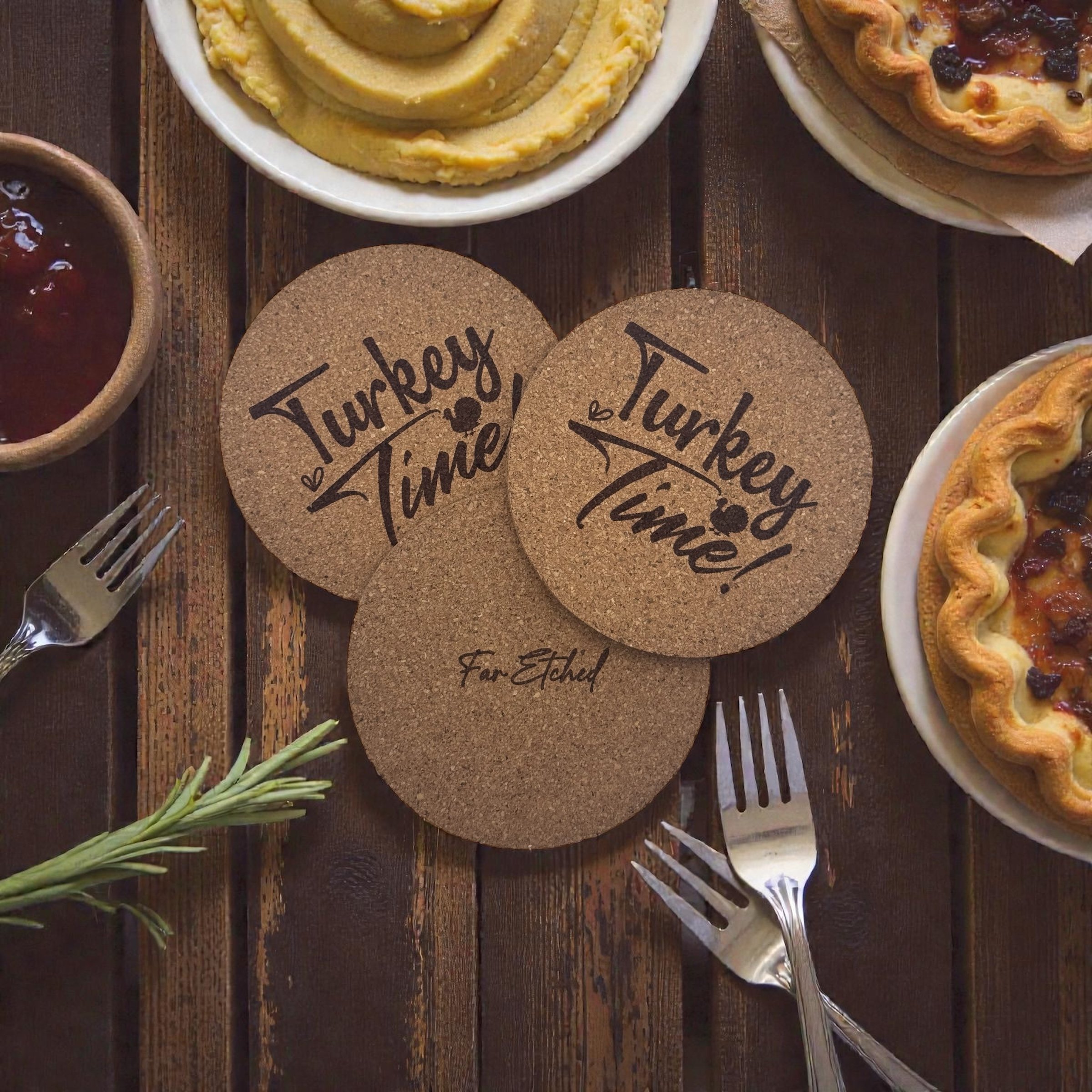 TurkeyTime - CorkCoasterSet.JPG