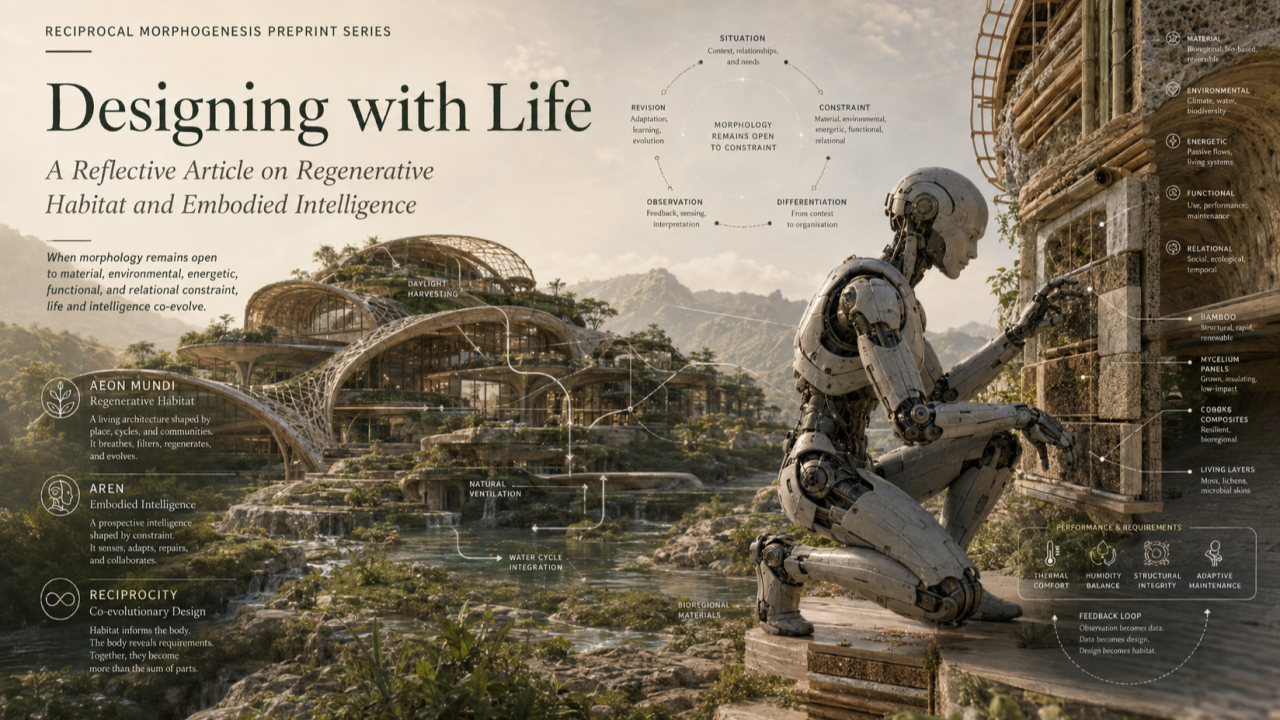 Designing with Life, Not Apart from It — Aeon Mundi scholarly article artwork