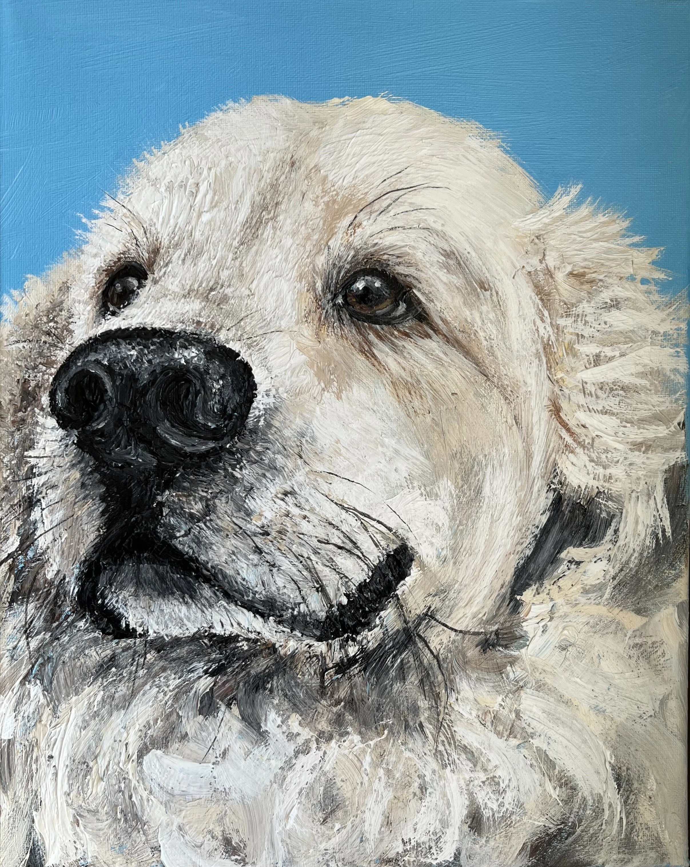 Lexi, 8x11", Acrylic on Canvas
