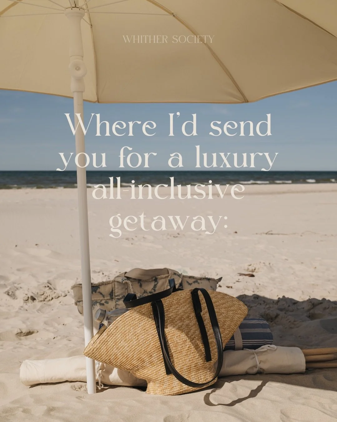 Not all all-inclusives are created equal. Lucky for you, I play matchmaker for a living. Swipe to find your vibe or sign up for my newsletter to get my full all-inclusive list. 

#luxurytravel #luxurytraveladvisor #allinclusive #traveladdicted #trave
