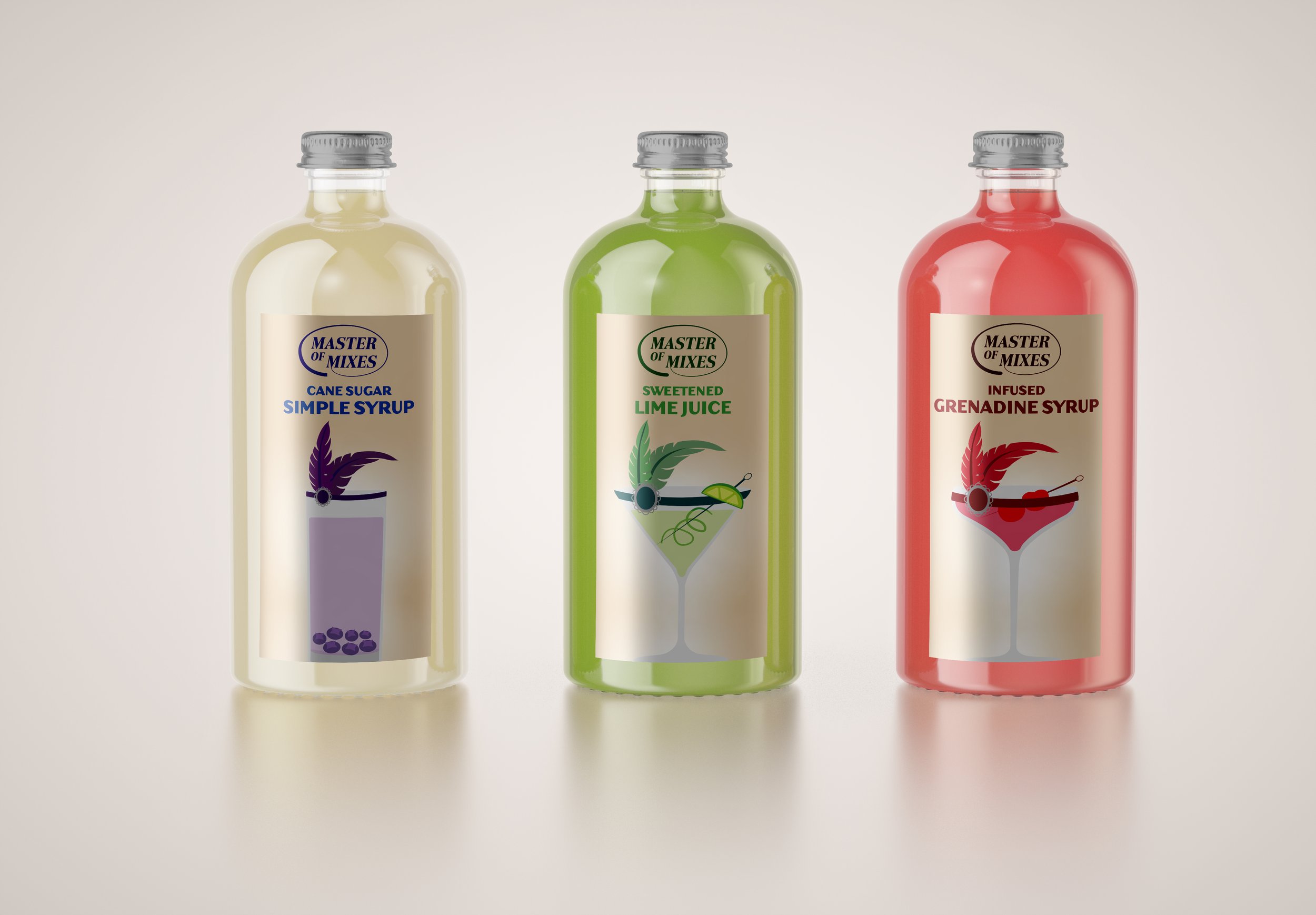 Master of Mixes Syrups Redesign