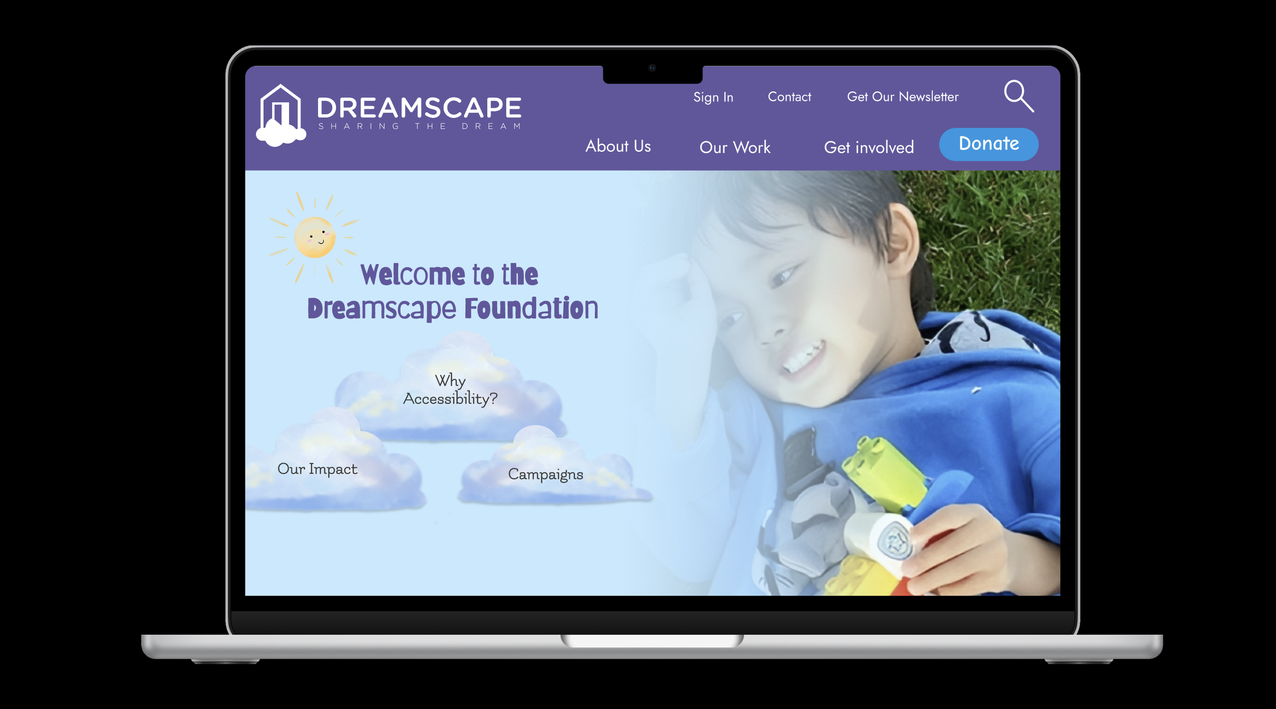 Dreamscape Website Redesign