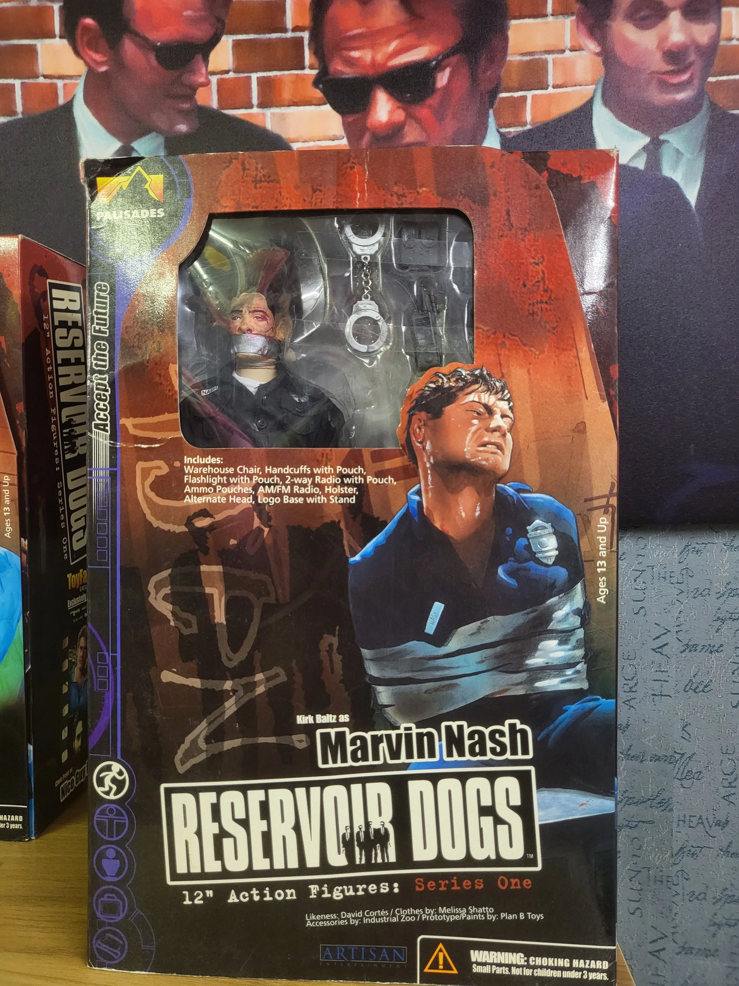 Reservoir Dogs 12" Marvin Nash Figure Boxed