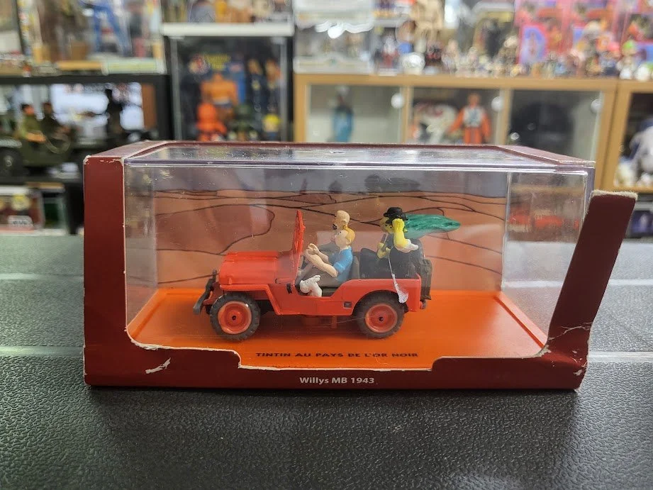 adventures of Tin Tin jeep