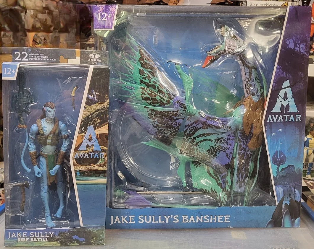 Mcfarlane Avatar Jake Sully and Banshee
