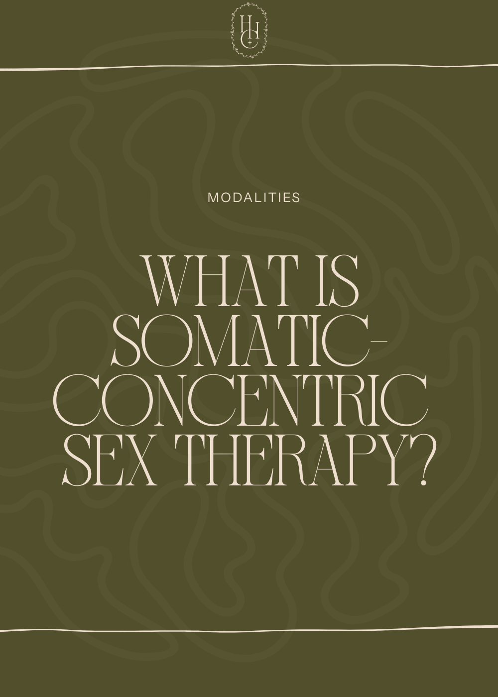 What Is Somatic-Concentric Sex Therapy?