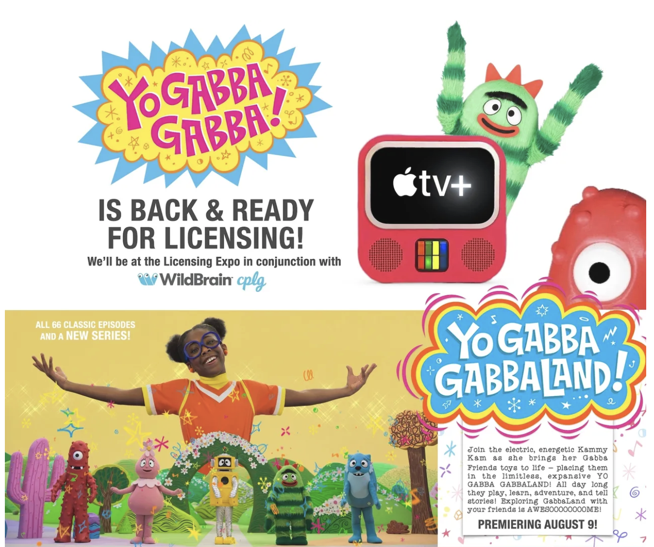 Yo Gabba Gabba is back!