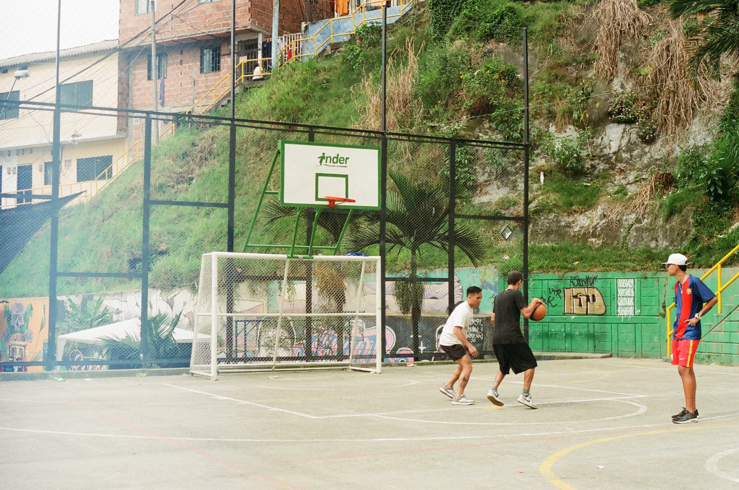 Basketball in Medellin