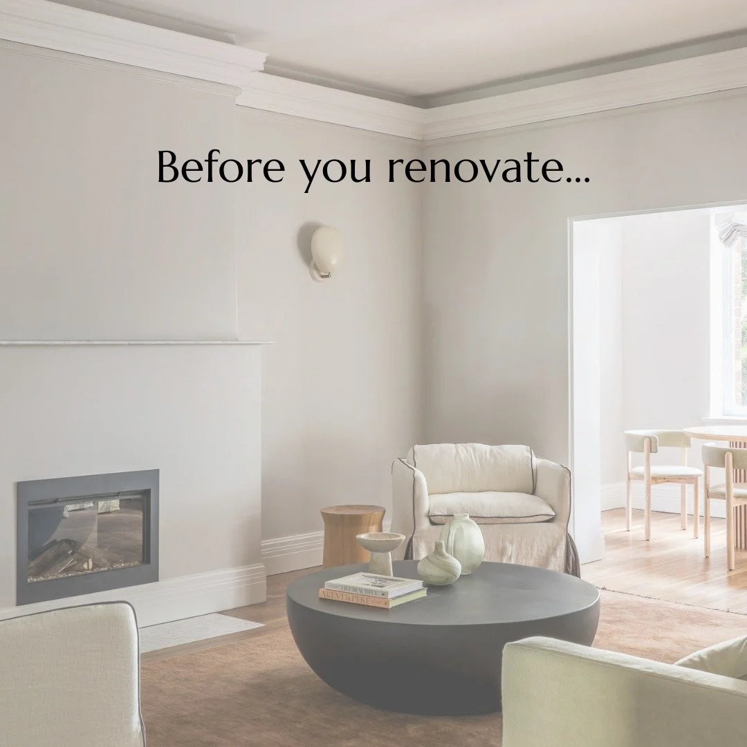Most renovation stress doesn&rsquo;t come from the build.

It comes from decisions being made too late.

Changing layouts mid-build.
Rushing finishes.
Stretching budgets without real clarity.

The calmest renovations I see all have one thing in commo