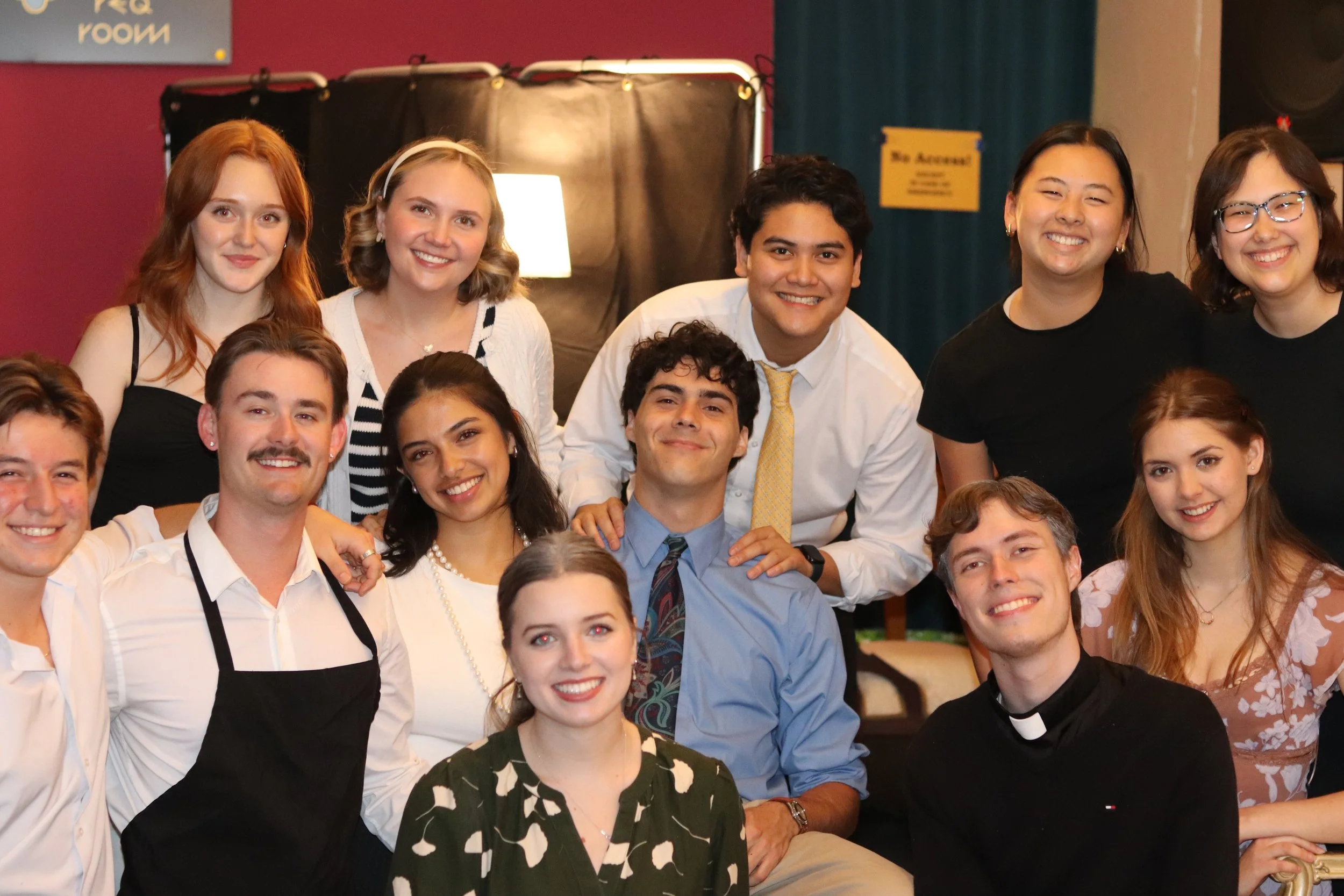 Cast Photo for The Importance of Being Earnest, Side B Society
