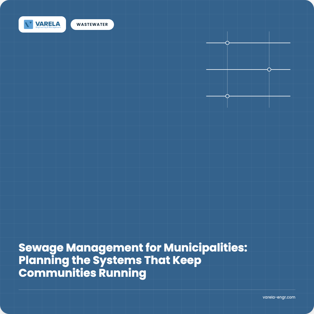 Sewage Management for Municipalities: Planning the Systems That Keep Communities Running
