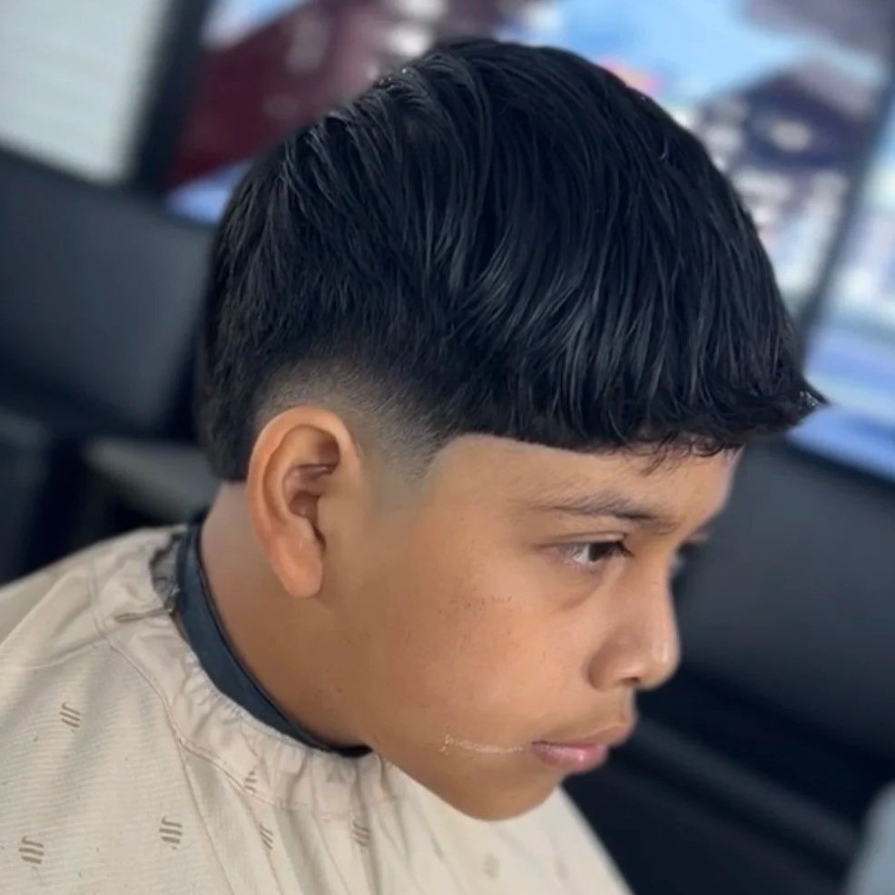 Kids haircut by CutByNate in Orange County