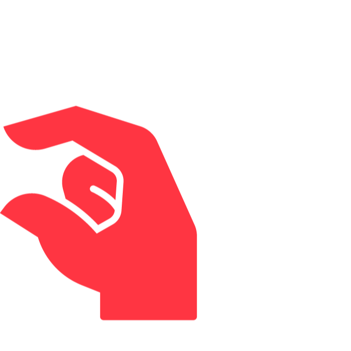 Geometric drawing of an outline square with sections divided by vertical, horizontal, and diagonal lines.