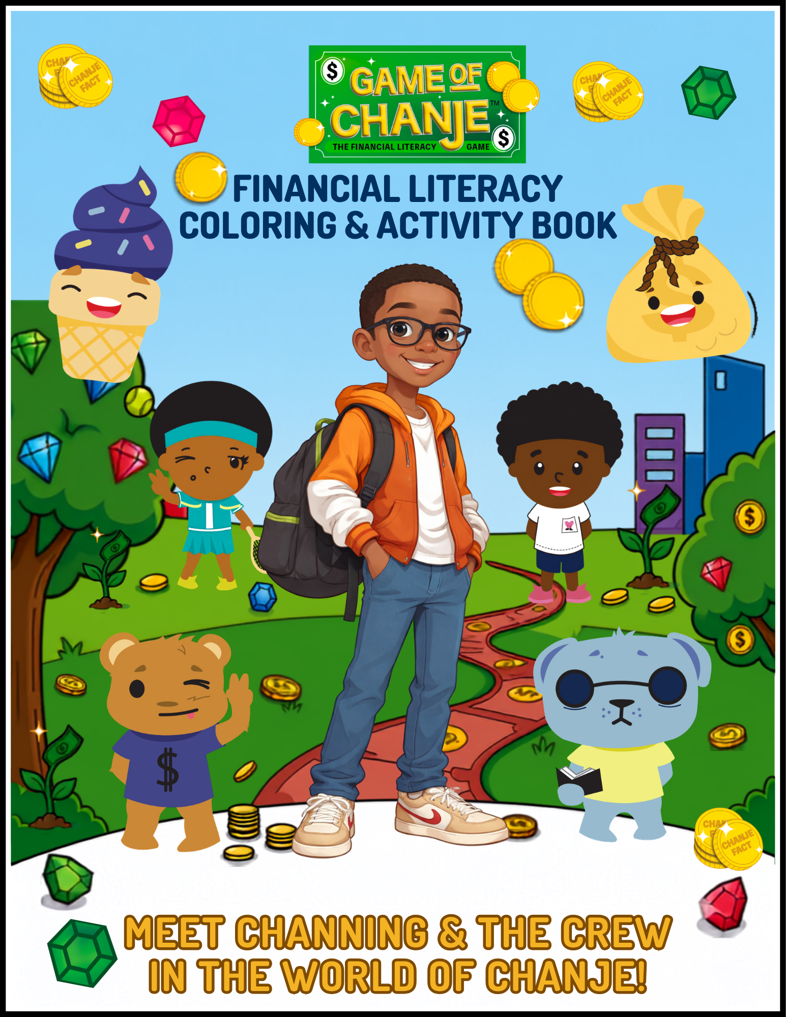 The World of ChaNJe Financial Literacy Coloring Activity Book