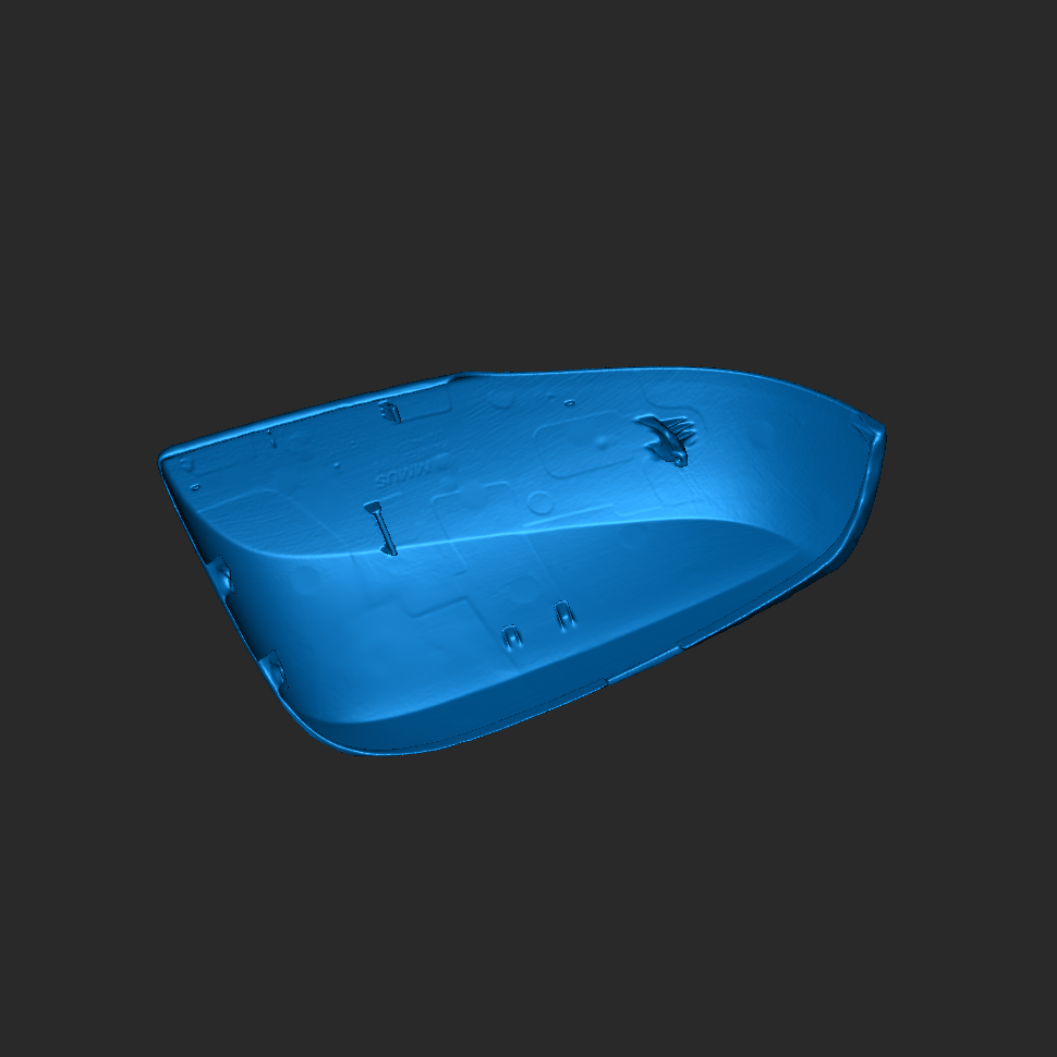 3D scan data of car body panel