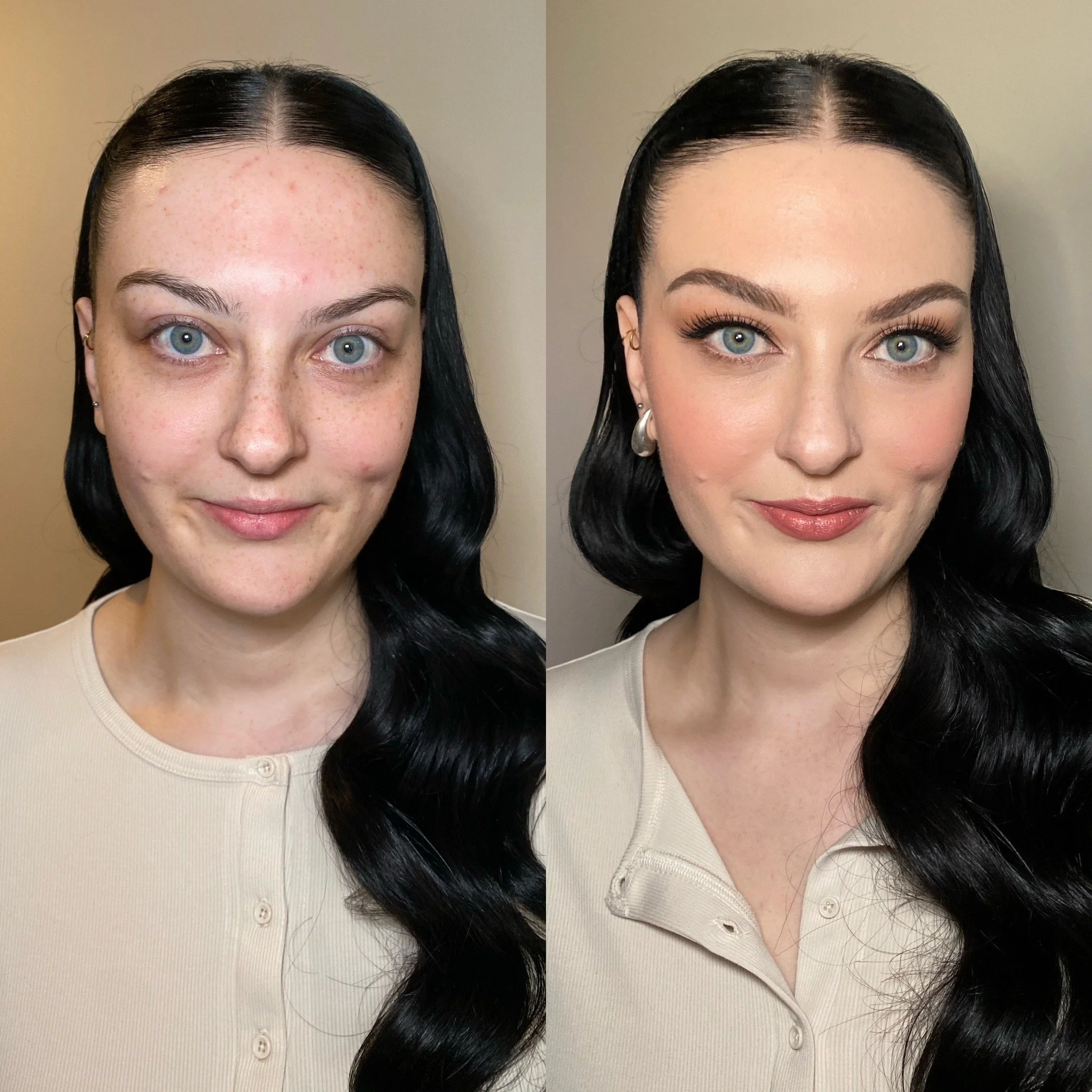 Glam Makeup for brides