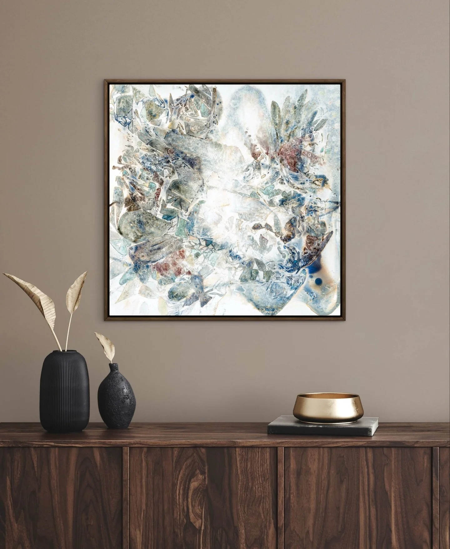 To be held is to be seen. 

Sharing my art is one of the most vulnerable things I&rsquo;ve ever done. I&rsquo;m so grateful to begin this journey with you. ✨

Held | 24x24 mixed media watercolor on panel. 

#abstractart #emergingartist #watercolor #m