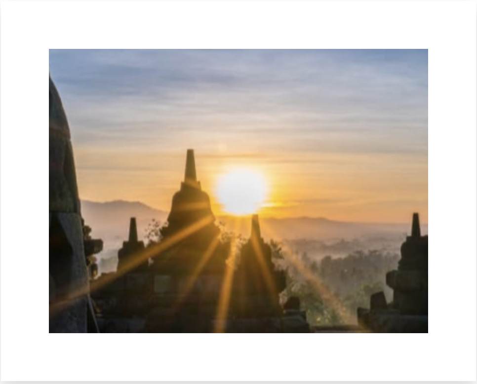 Borobudur (Giclée Paper Print)