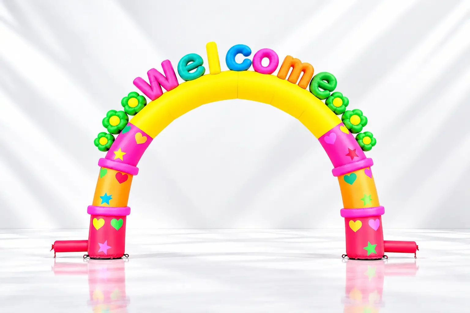 Colorful Inflatable Welcome Arch (1).webp